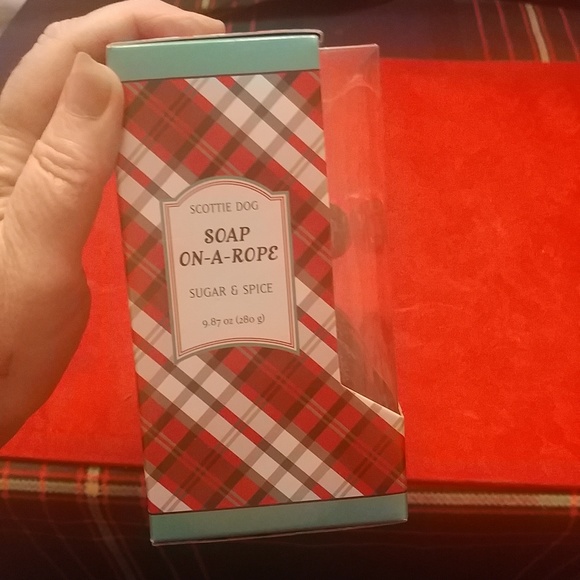 Scottie Dog Soap on a Rope Gift Box BNIP - Picture 5 of 6